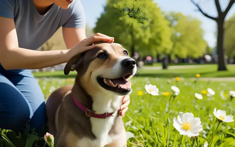 Por que os cães não gostam de tapinhas na cabeça?